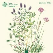 Calendrier Mural 2025 Dessins Fleurs Botanique Jardin Royal Edimbourg