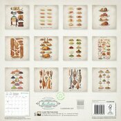 Calendrier papier 2025 Dessins Rétro Pâtisserie et Cuisine Mrs Beeton