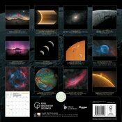 Calendrier papier 2026 Astronomie Etoiles et Nébuleuses