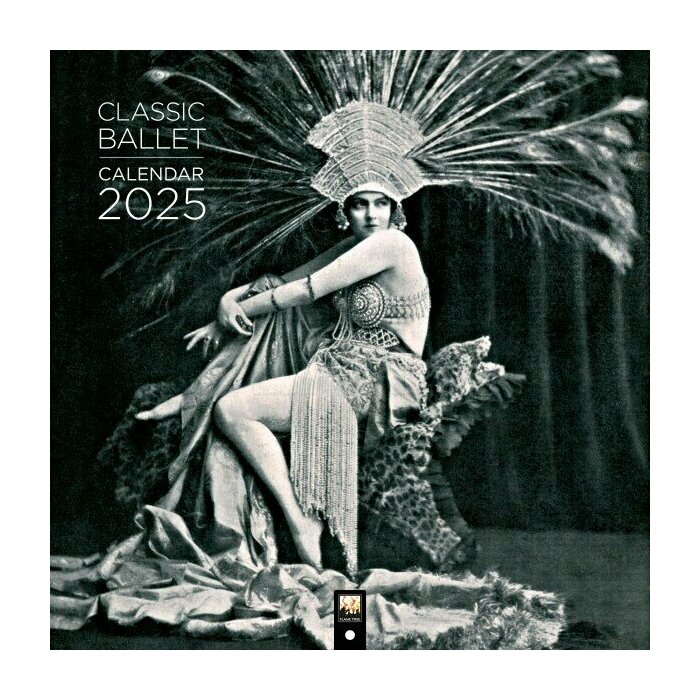 Calendrier Mural 2025 Icônes Ballets de Danse Classiques