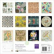Calendrier Papier 2025 Broderie d'Art  la Main 