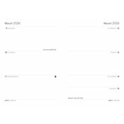 Agenda Poche Magntique 2025 William Morris