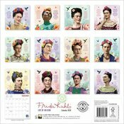 Calendrier Papier 2025 Pour l'Amour de Frida Kahlo Portraits