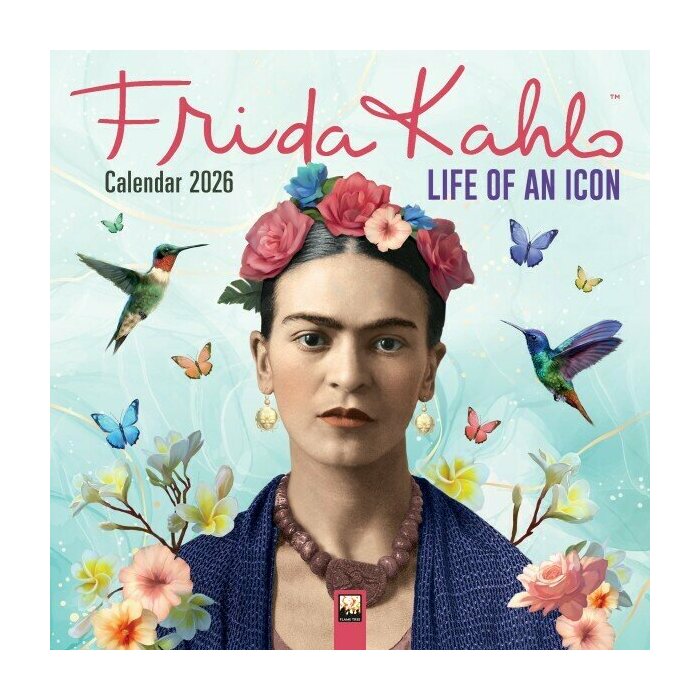Calendrier Mural 2025 Pour l'Amour de Frida Kahlo Portraits
