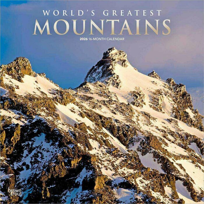 Calendrier Mural 2025 Les Plus Belles Montagnes du Monde