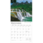 Calendrier 2025 Magnifiques Cascades du Monde