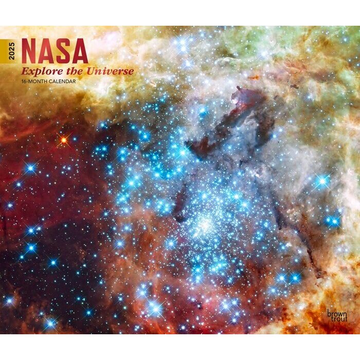 Calendrier Mural 2025 Exploration de l'Univers NASA