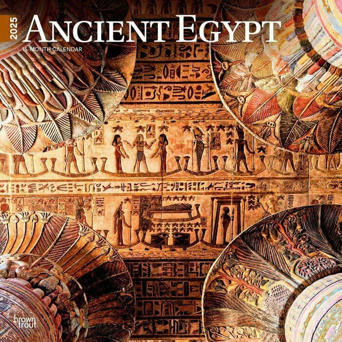 Calendrier Mural 2025 Egypte Ancienne Pyramides