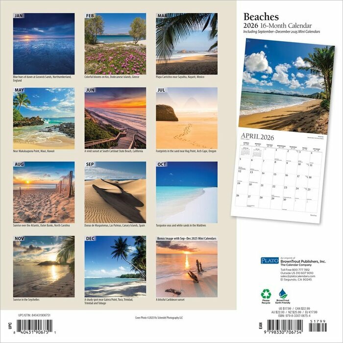 Calendrier Papier 2025 Bali Ile Indonésienne Balinais