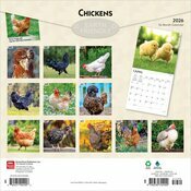 Calendrier Papier 2025 Poules Basse Cour Races