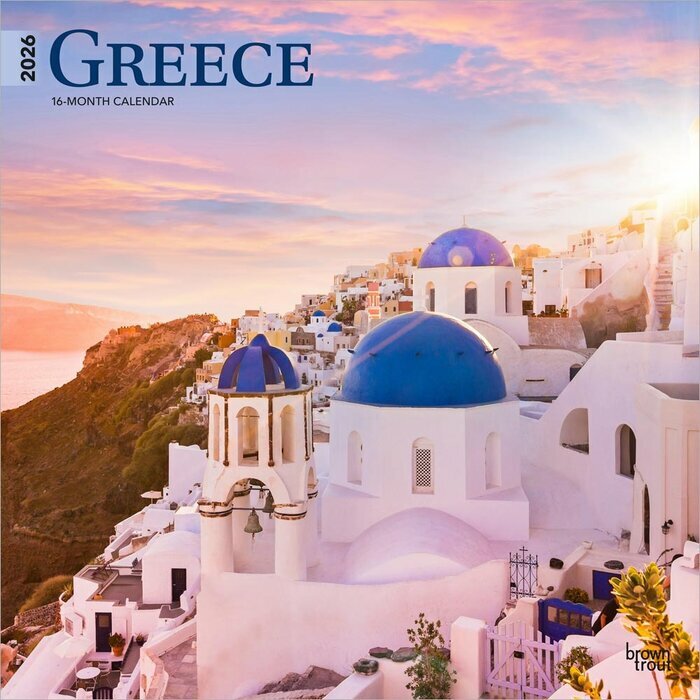 Calendrier Mural 2025 Grce Athnes Iles Grecques