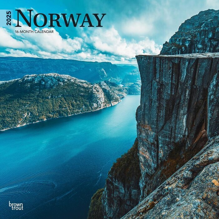 Calendrier Mural 2025 Norvège Iles Lofoten