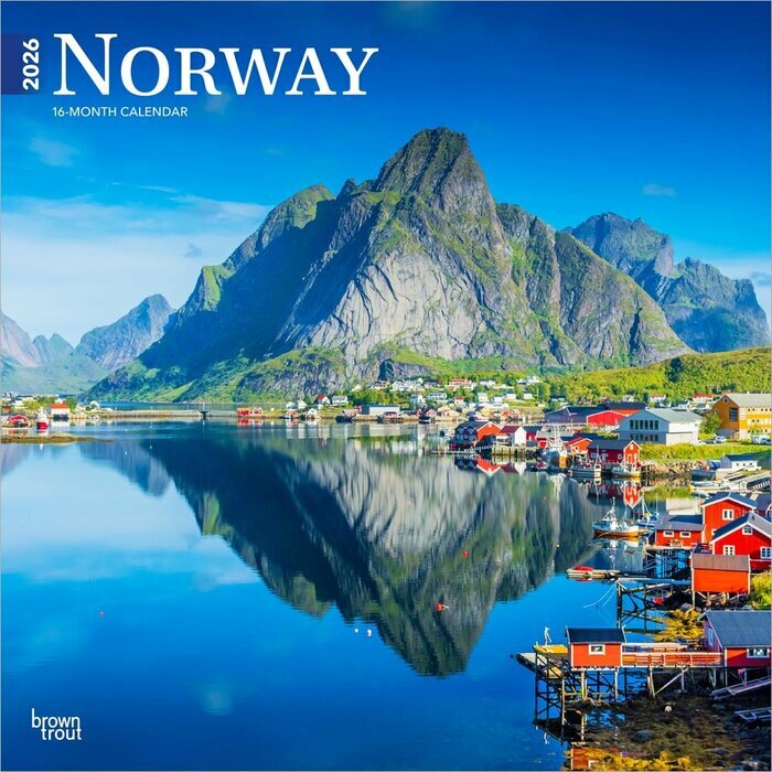 Calendrier Mural 2026 Norvège Iles Lofoten