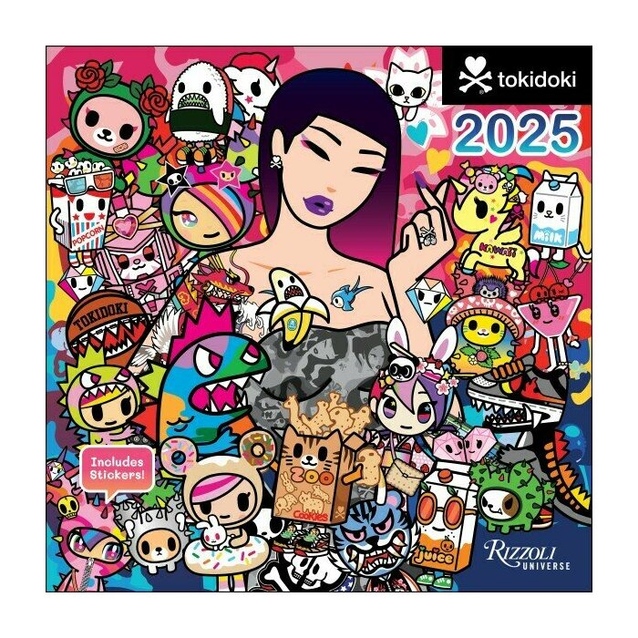 Calendrier Mural 2025 Tokidoki par Simone Legno 