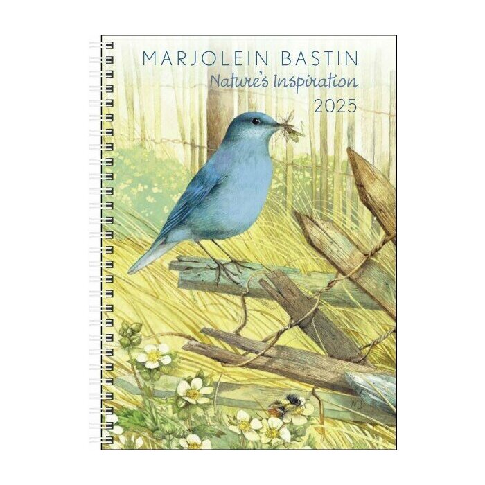 Agenda spirale Nature Oiseaux Marjolein Bastin 2025
