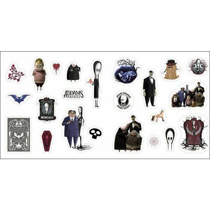 Calendrier 2025 Famille Addams Mercredi La Chose