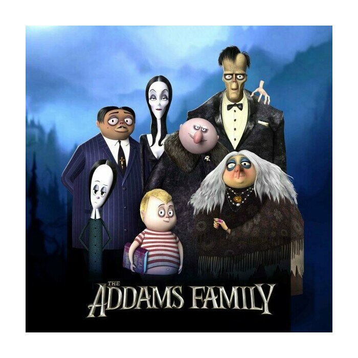 Calendrier Mural 2025 Famille Addams Mercredi La Chose