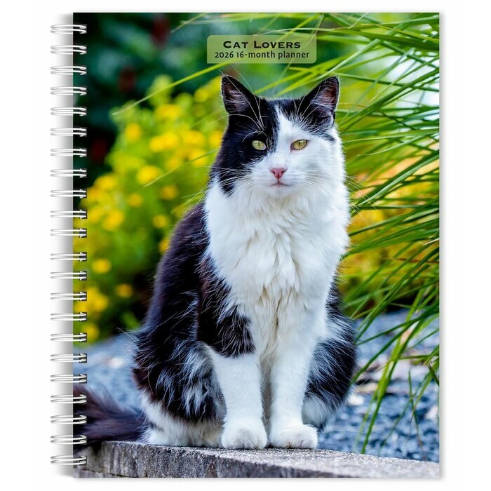Agenda  2026 Spirale Amoureux des Chats