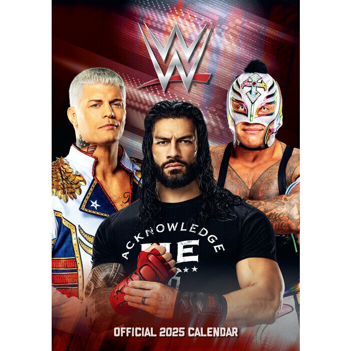 Calendrier Mural 2025 Catch combat Homme format A3