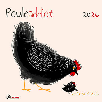 Calendrier 2026 2026 Dessins Poules Addict Humour