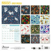 Calendrier 2026  Paradis Sauvages Animaux