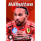 Calendrier 2026 Lewis Hamilton Formule 1 Format A3