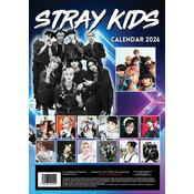 Calendrier 2026 mural Stray Kids K-Pop Format A3