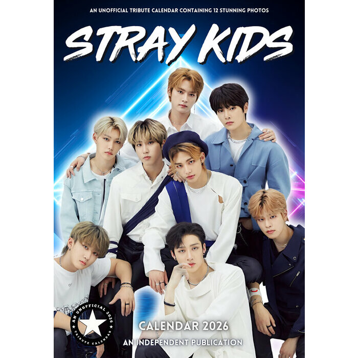Calendrier 2026 Stray Kids K-Pop 