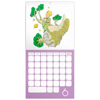 Calendrier 2026 Le Petit Prince Saint Exupéry