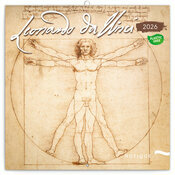Calendrier Mural 2026 Art Leonard De Vinci