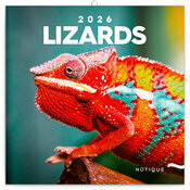 Calendrier 2026 mural Lézards et Reptiles