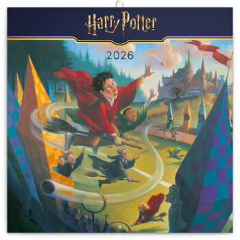 Calendrier 2026 Illustrations Harry Potter Magicien