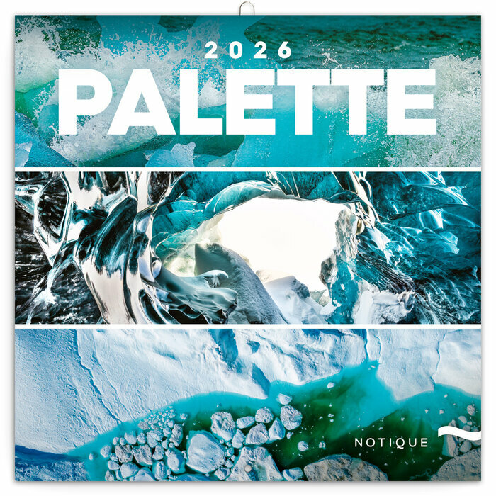 Calendrier mural 2026 Paysages Triptyques Colorés