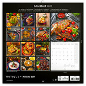 Calendrier 2026 Cuisine et Saveurs du Monde