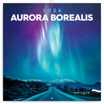 Calendrier 2026 Aurores Boréales Célestes