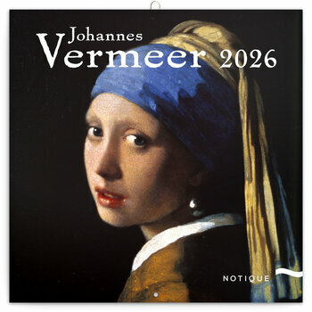 Calendrier 2026 Art Johannes Vermeer