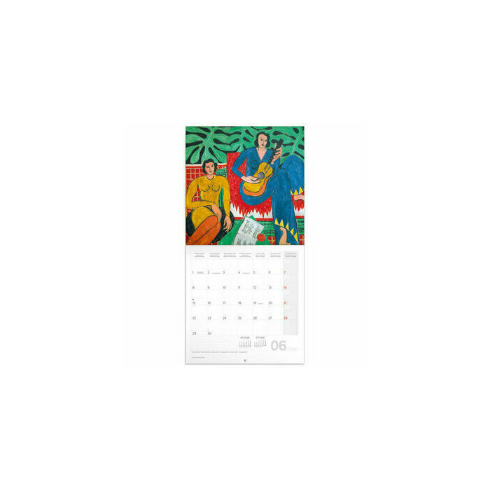 Calendrier  2026 Art Henri Matisse
