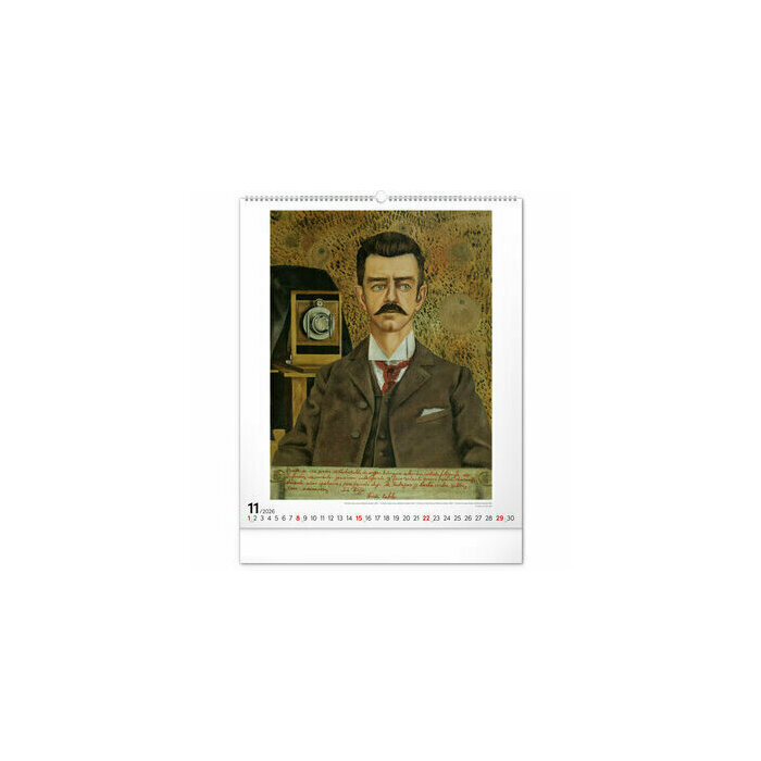 Maxi Calendrier spirale 2026 Frida Kahlo