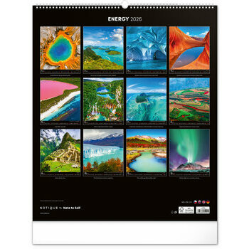 Maxi Calendrier 2026 Beautés des Paysages et Energie 