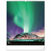 Maxi Calendrier mural spirale 2026 Beautés des Paysages et Energie 