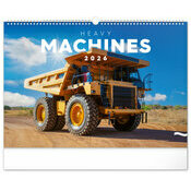 Maxi Calendrier mural 2026 Gros Engins Chantiers
