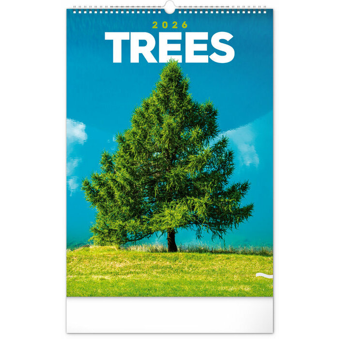 Maxi Calendrier 2026 papier Magnifiques Arbres