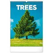 Maxi Calendrier 2026 papier Magnifiques Arbres