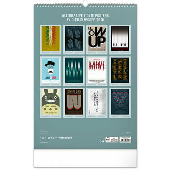 Maxi Calendrier 2026 Affiches Films Cinéma Alternatif