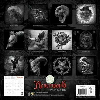 Calendrier 2026 Neverworld Alchemy England
