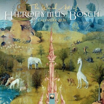 Calendrier 2026 Artiste Hieronymus Bosch