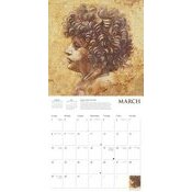 Calendrier Papier 2026 Art et Architecture Leonard de Vinci