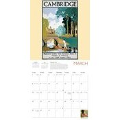 Calendrier papier 2026 Affiches Voyages Rétro Angleterre