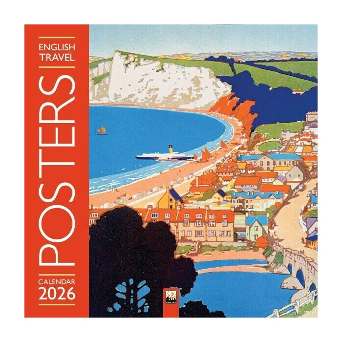 Calendrier 2026 Affiches Voyages Rétro Angleterre