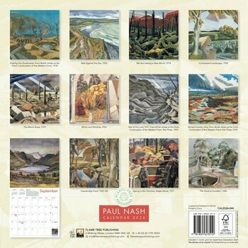 Calendrier 2026 Art Paul Nash Calendrier 2026 Art Paul Nash